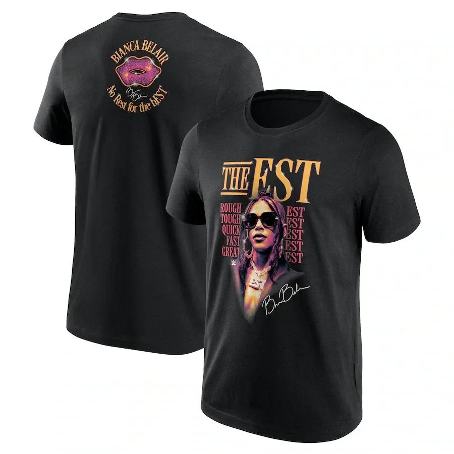 WWE Penta Mask T-shirt Summer Wrestling Competition Sports Men's and Women's Short Sleeve White Children's T-shirt Top 2025 New