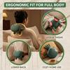 Bionic Neck Shoulder Massager Shiatsu Neck and Back Massager Cordless Deep Kneading Relaxation Tool Handheld or Strap Use