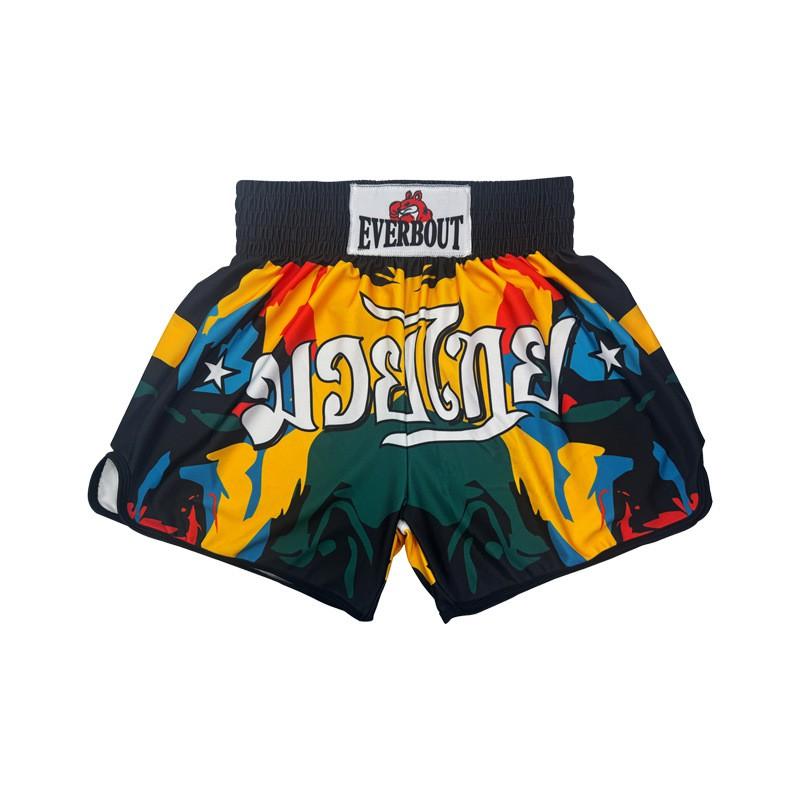 Breathable Cycling Shorts MMA Training Fight Muay Thai Combat Sports Wear