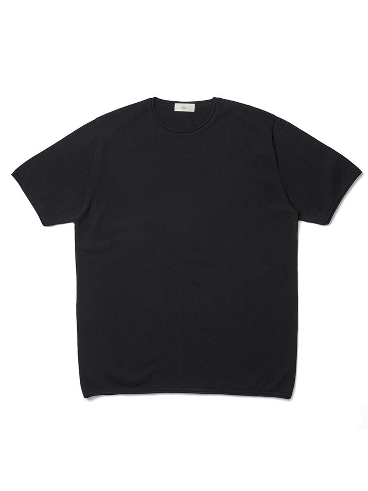 Berno Boucle Crew-Neck Knit Black Black/Xl