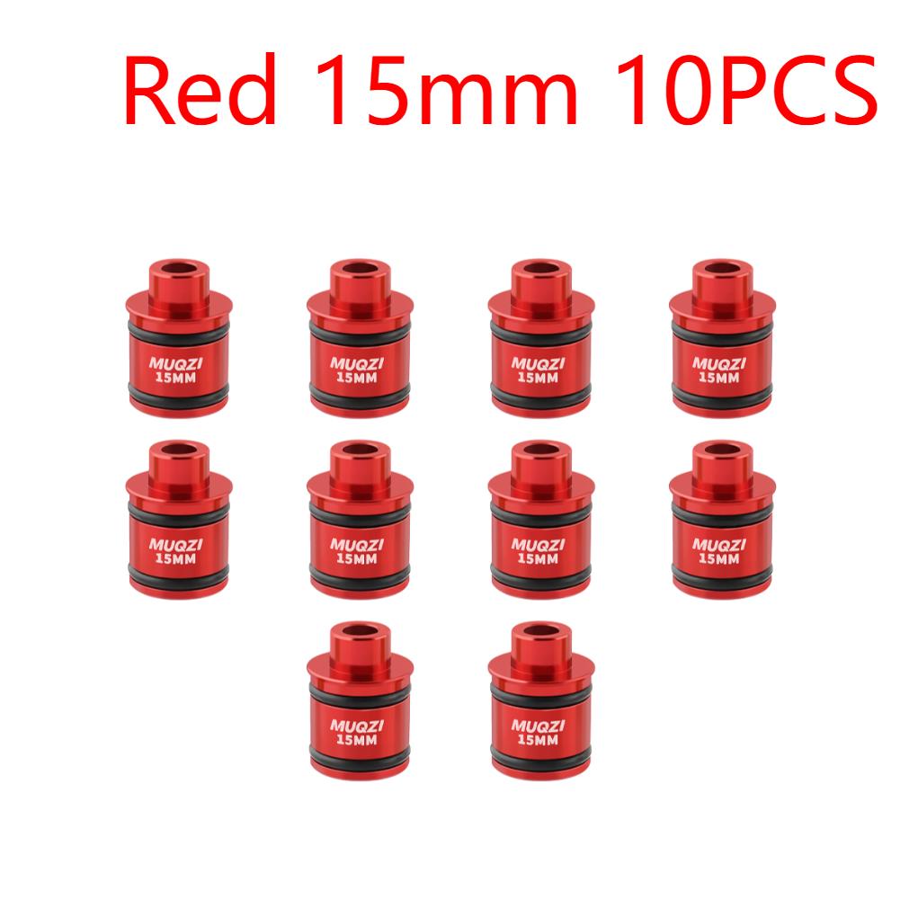 3-10PCS Aluminum Alloy Bike Hub Thru Axle Adapter Quick Release Stable Bike Hub Converter Bike Thru Axle Quick Release Adapter
