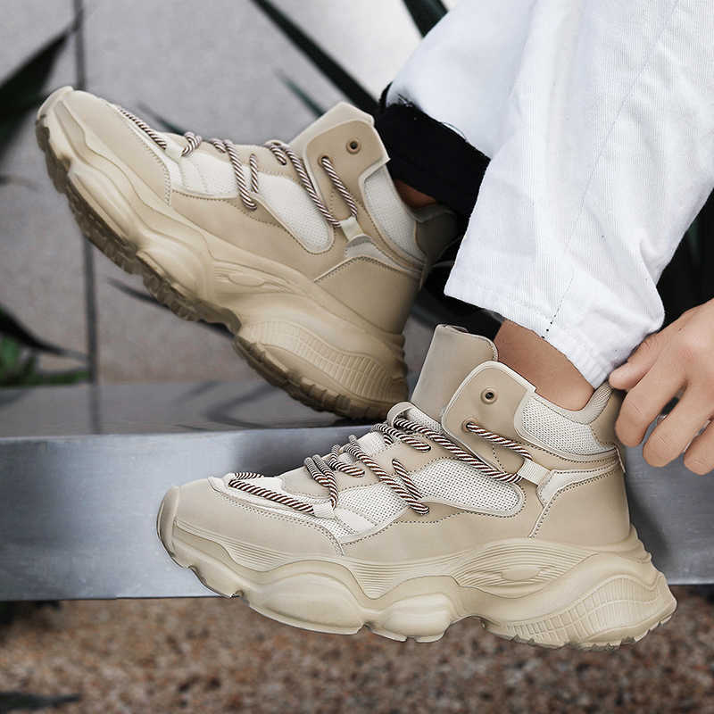 Mode Schnürung Perforiertes Oberteil Verkauf Life Sneakers Stiefel 43 Herren High Top Schuhe Sport Krasofka Teni Schuhe Luxus Fashion-man
