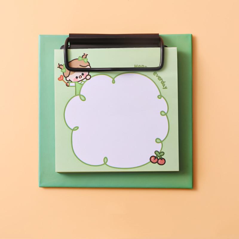 50 ark Kawaii Cat Sticky Note amerikansk stil Härlig tecknad katt Anteckningsblock DIY Dekorativt Scrapbook Memo Pad Studenttillbehör