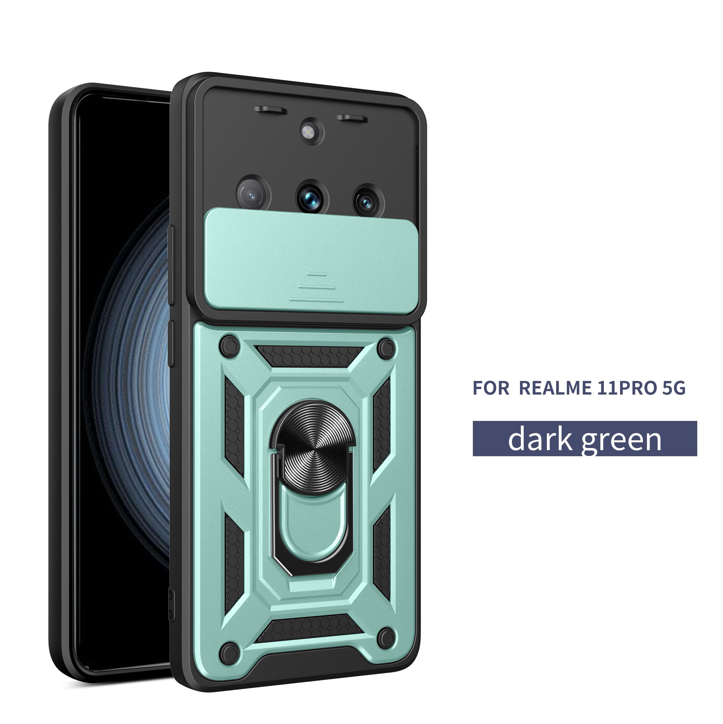 

For Realme 11 Pro Case Realme 11 Pro+ Cover Realme 11 Pro Plus Magnetic Ring Holder Armor Phone Case Camera Protect Back Cover realme 11 Pro+