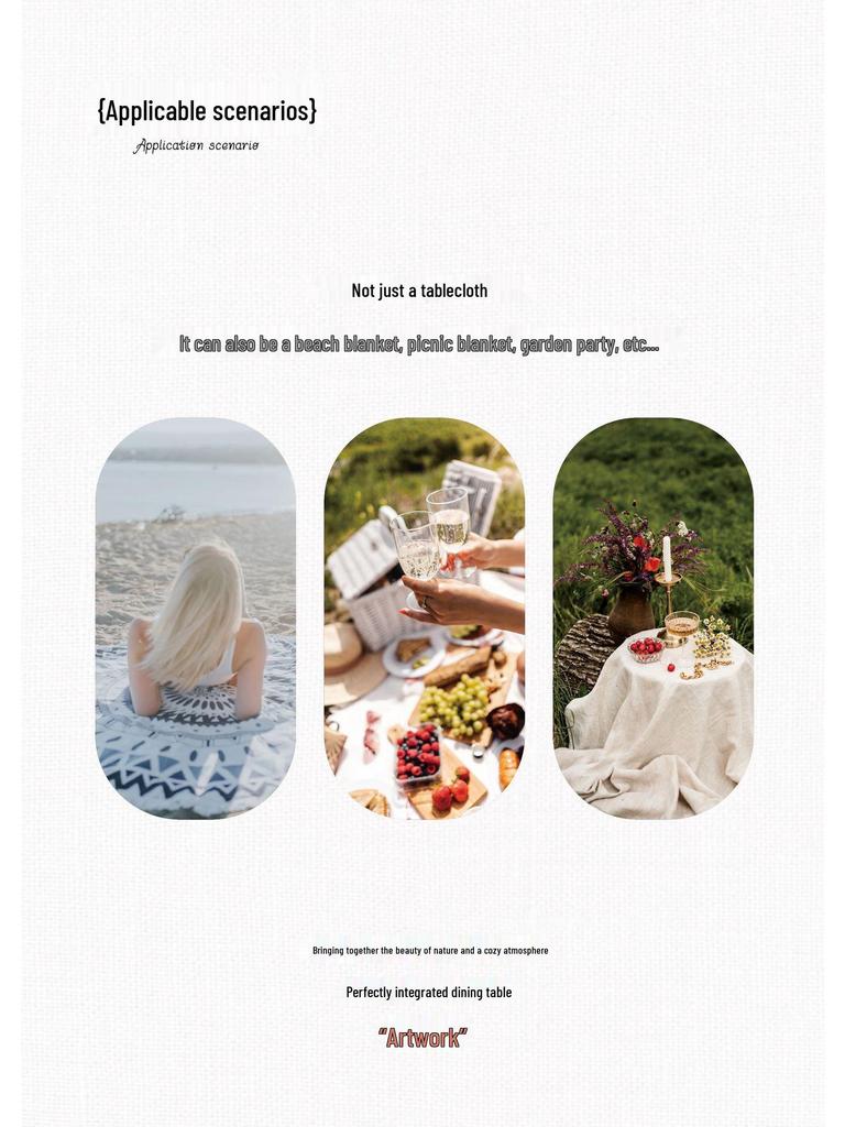 Waterproof & Oilproof Irregular Lace Tablecloth: Dustproof, Stain-Resistant Coffee Table Cover