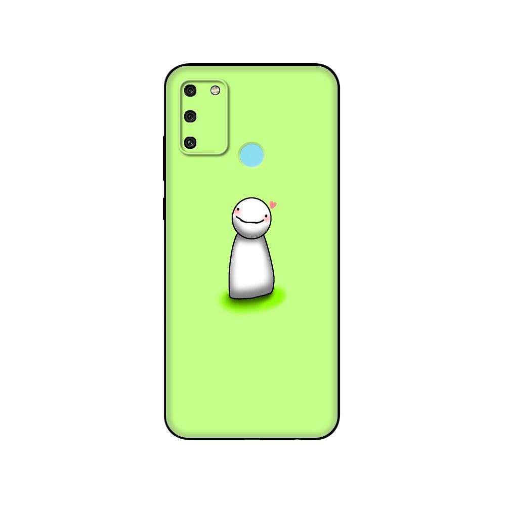 Black tpu Case For Honor 8a Prime 8s 9 10X Lite 9A 9C 9X Premium Pro 9S Case Cover Dream Smp Smile