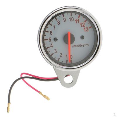 12V Universal Motorcycle 13000RPM Tacho for