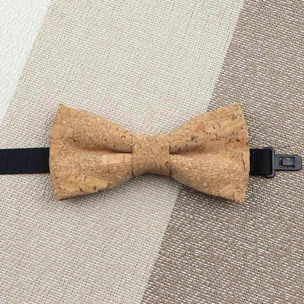 1PC, Fashion Bow Shape Bow Tie, Double Layer, Wood, Gentleman,Handmade, Butterfly,