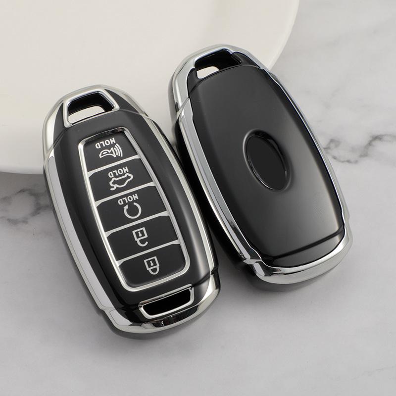 Hyundai Tucson 5-Button Key Cover for ix35, ix25, Festa Models