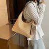 Holiday Style Straw Woven Women's Bag New Fashionable Large-capacity Tote Bag Summer Versatile Shoulder Underarm Leisure Bag