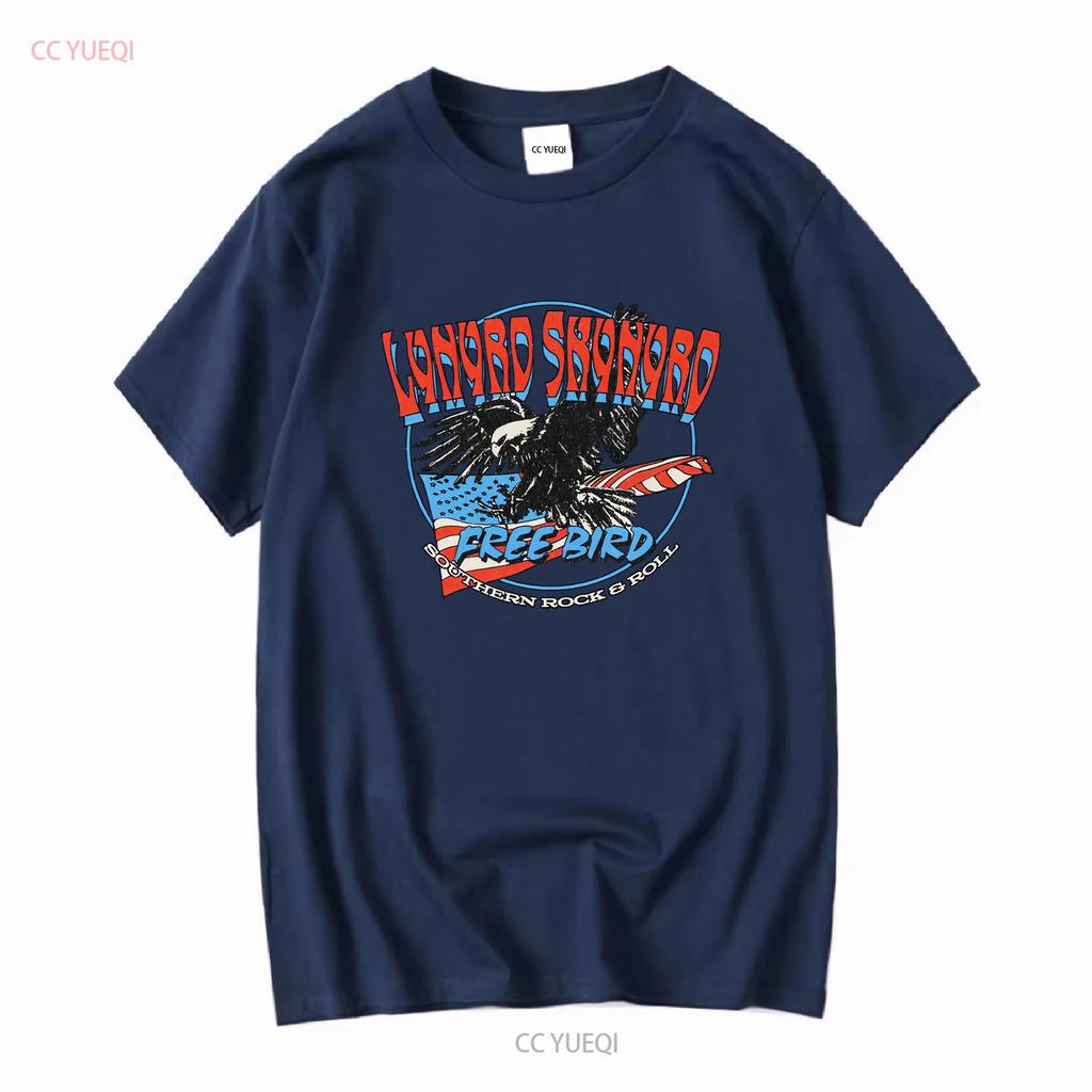 Lynyrds Cool Skynyrded T Shirt Men 100 Cotton Amazing Round Neck long or short sleeves vintage Washed Casual fashion Breathable