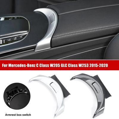 Pokrywa Podłokietnika Konsoli Centralnej Samochodu Przycisk Przełącznik Centralnego Schowka Dla Mercedes BENZ C Klasa W205 C300 C400 GLC W253 2056803407