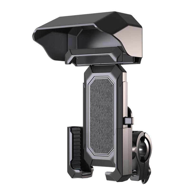 BIKING Multifunctional Flexible Adjustable Mobile Phone Holder for Bicycle & Motorcycle Manual clip