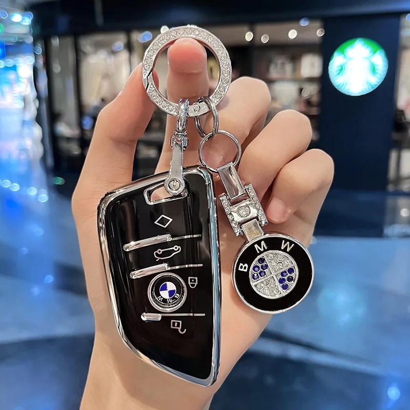 Car Sticker Hot 2025 TPU Car Remote Key Case Cover Shell Protector For BMW 1 3 5 7 Series X1 X3 X5 X6 F34 F10 F11 F20 F25 G30 M2