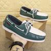 Mode Neue Echtleder Slipper Herren Sneaker Fahrschuhe Lässige Herrenschuhe Damen Schuhe Docksides Klassische Bootsschuhe