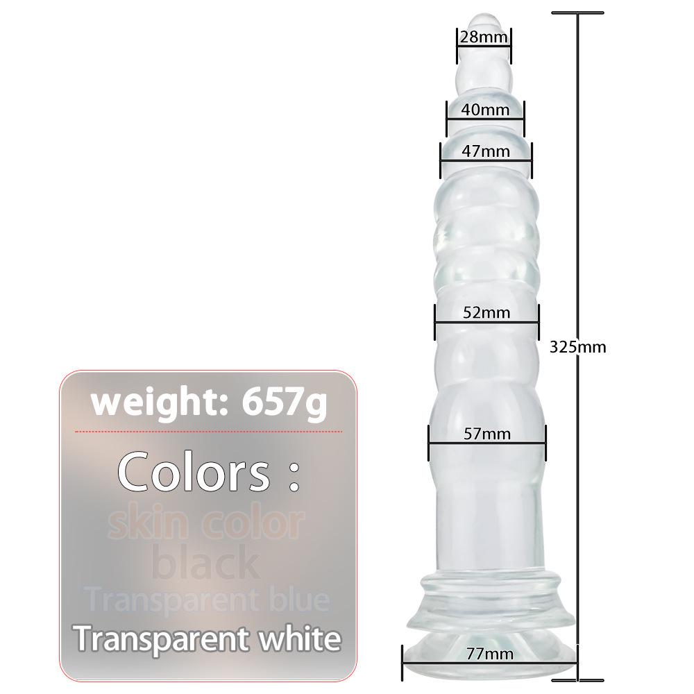 Extra-Large Anal Dilator: 9-Model Collection for Gay Fisting, Thickened PVC