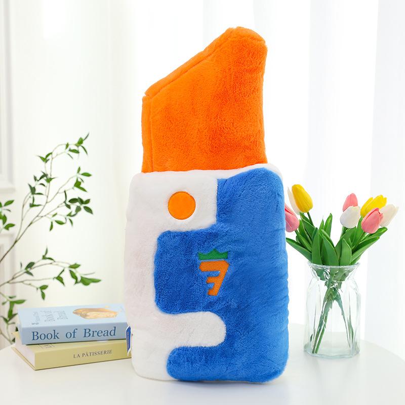 Cartoon Office Throw Pillow Quilt Dual-Purpose Two-In-One Pillow Car Inner Cushion Multi-Functional Nap Blanket