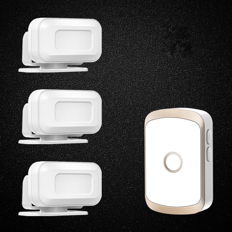 Split-Type Induction Doorbell: Welcome Sensor Entry Chime for Shops