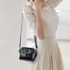 Luxus Designer Einfarbig Damen Kleine Handtasche Mode Schulter Messenger Bag Damen PU Leder Shell Umhängetasche KTB