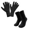 3mm Neoprene Diving Gloves Socks Adjustable Wrist Ankle Straps for Surfing Snorkeling Kayaking Swimming Water Sports