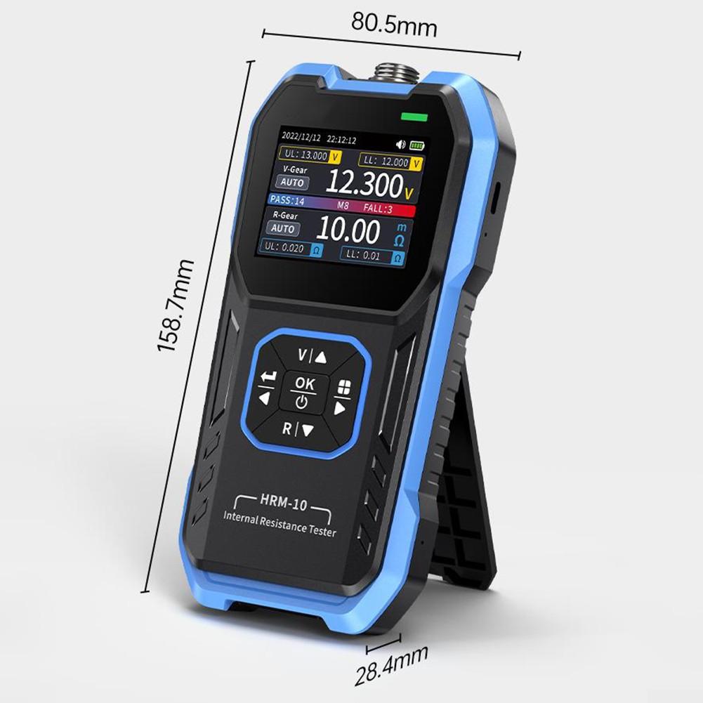 Easily Portable HRM10 Internal Resistance Tester with Built In Battery