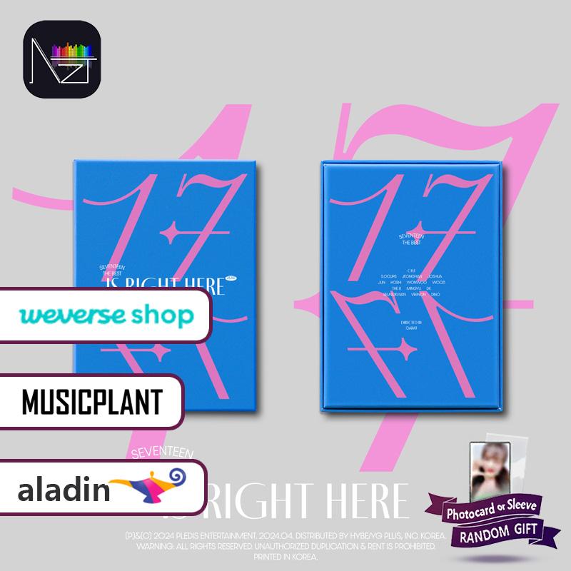 

[ПРЕДВАРИТЕЛЬНЫЙ ЗАКАЗ : ПРЕИМУЩЕСТВА] SEVENTEEN Лучший альбом «17 IS RIGHT HERE» -DEAR Ver.-