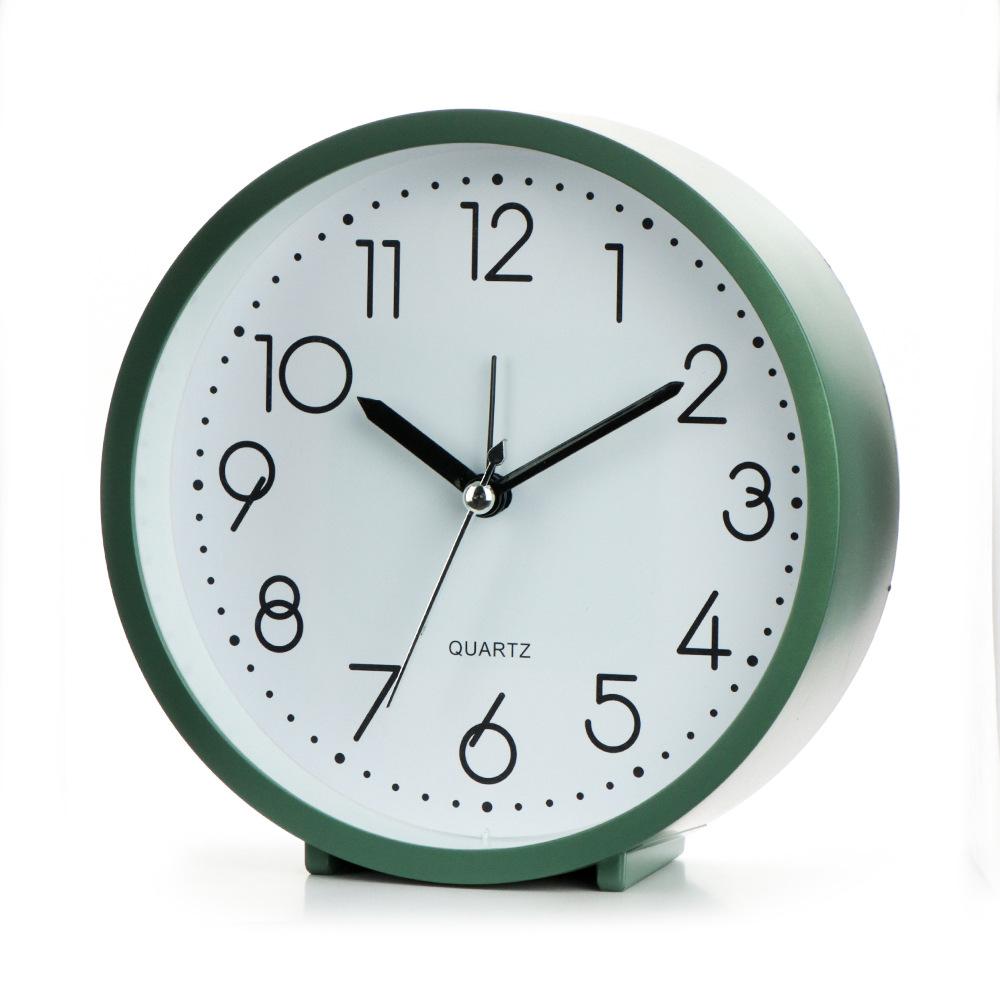 Fashionable Simple Alarm Clock Large-sized Clock Can Be Hung Without Punching Student Desk Decoration Pendulum Clock Lazy Bedside Table