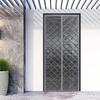 Magnetic Thermal Insulated Door Curtain – 37.4"x82.7" Self-Sealing Energy Saving Curtain for Home, Blocks Draft, Dust & Insects