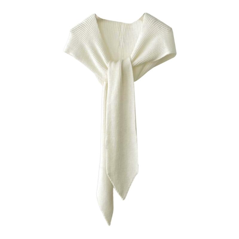 

Hooded Shawl Wrap Hooded Scarf Hat Winter Warm Crochet HeadScarf Hoodie Hat For Women One Piece Scarf Windproof белый