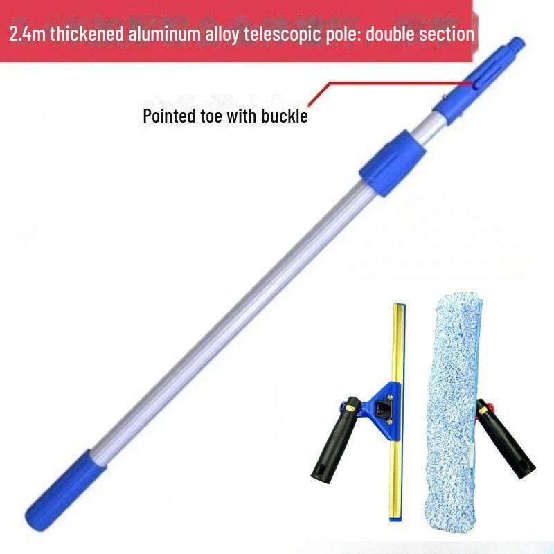 "Universal Glass Scraper & Water Applicator - Copper & Titanium Alloy Window Cleaning Tool"