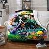 Plants Vs Zombies Customizable Name Blanket Comfortable All Seasons Suitable For Sofas Beds Travel Camping Office Decoration Perfect Gift For Holidays