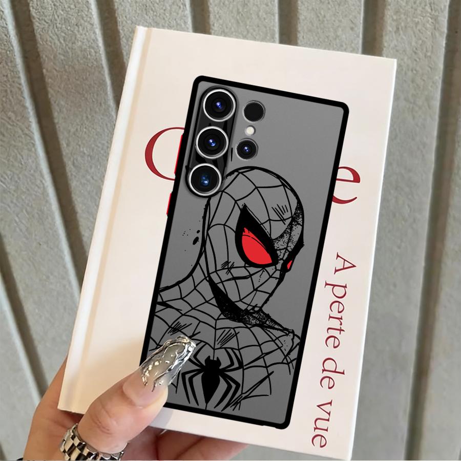 Case for Samsung Galaxy S26 S20 S24 Plus S22 S21 Note 20 10+ S23 FE S25 Ultra Funda Phone Cover Marvel Deadpool Ironman