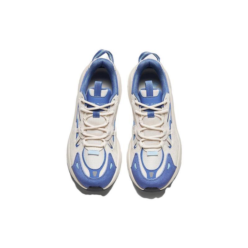 Anta Sea Explorer Cushioning Anti-Slip And Wear-Resistant Low-Top Running Shoes Women's Gray Blue Sneakers 922335595-1