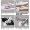 20/40pcs Adjustable Plastic Shoe Rack - Space-Saving Organizer for Hallway, Corridor, Living Room -  Shoe Storage Solution |