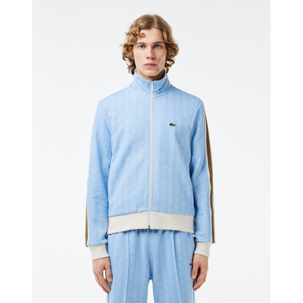 

LacoSte Мужская жаккардовая спортивная куртка с монограммой Sh1368 54g Wb5 004