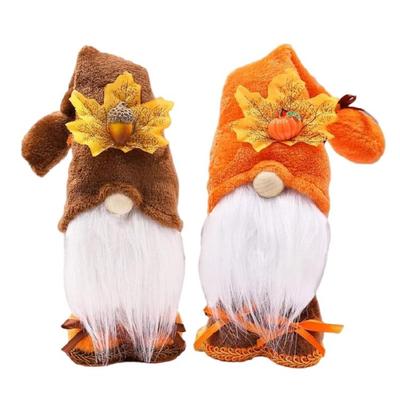 ArtisticDoll Dekoracja Domu Ozdoba Gnoma Święta Plonów Pluszowe Ręcznie Robione Figurki na Święto Dziękczynienia