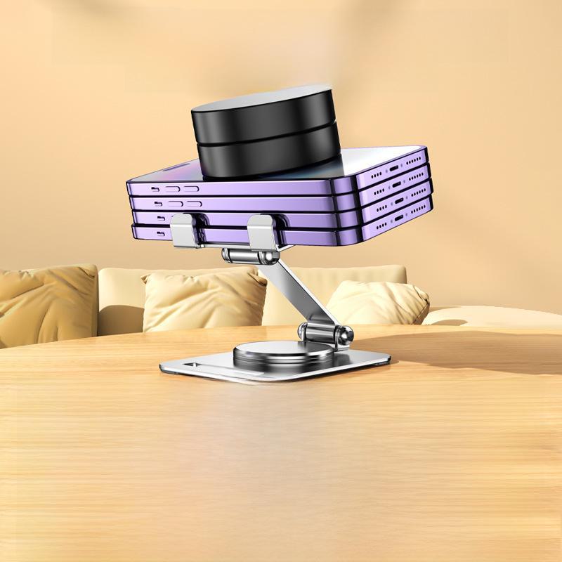 Suporte dobrável de liga de alumínio para telefone e tablet