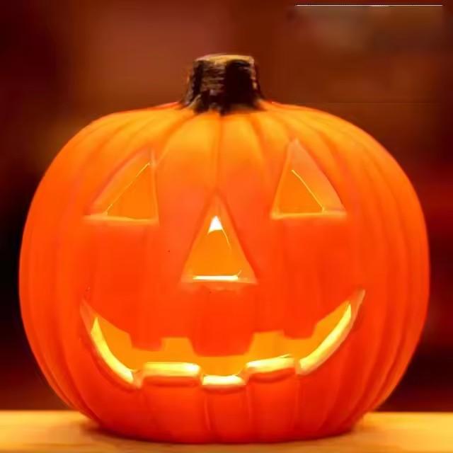 

1 шт. Декоративная тыква Хэллоуин реквизит Фонарь Декор Тыквенное украшение Тыквенный светильник Уличное украшение на Хэллоуин