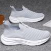 Spring and Summer New Men's and Women's Casual Shoes Breathable Mesh Running Shoes Flying Woven Socks Couple Sports Casual Shoes