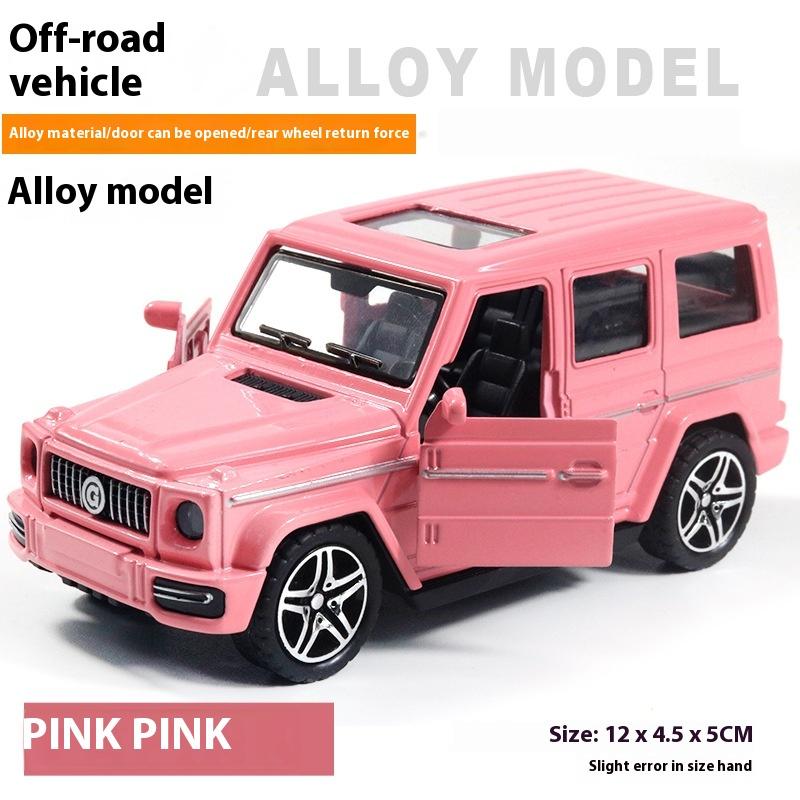 Modello di auto fuoristrada in lega Simulazione Giocattolo per bambini Auto per bambini Ornamenti per auto Decorazione