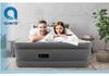 JILONG Double Inflatable Mattress with Built-in Pump and Widened Mesh Design