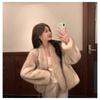 [Earl Grey Warm Tea] New Imitation Fox Fur Coat Women's Warm Light Environmentally Friendly Fur Coat
