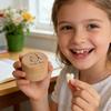 Children's Tooth Keepsake Box, Natural Wood Memory Storage For Baby Teeth, Umbilical & Hair, Compact Lidded Design For Cherished Childhood Mementos,