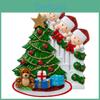 Festive Diy Resin Santa And Family Christmas Ornament Perfect For Holiday Celebrations
