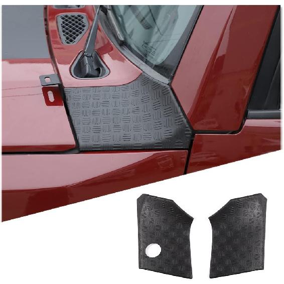 

Body Armor Corner Guards Compatible with Toyota FJ Cruiser 2007-2021, ABS Car Hood Side Body Armor Outer Cowling Cover Trim Bezel, 2PCS (Hood Side