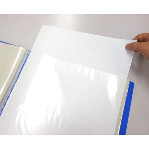 KOKUYO File Clear File POSITY A3 20 Sheets Blue P3-L23NB