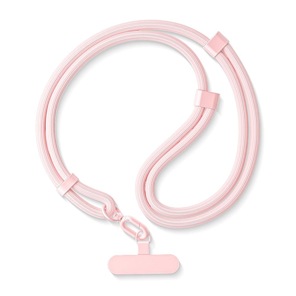 Crossbody Phone Lanyard with Patch 150cm Adjustable Nylon Anti Theft Neck Strap