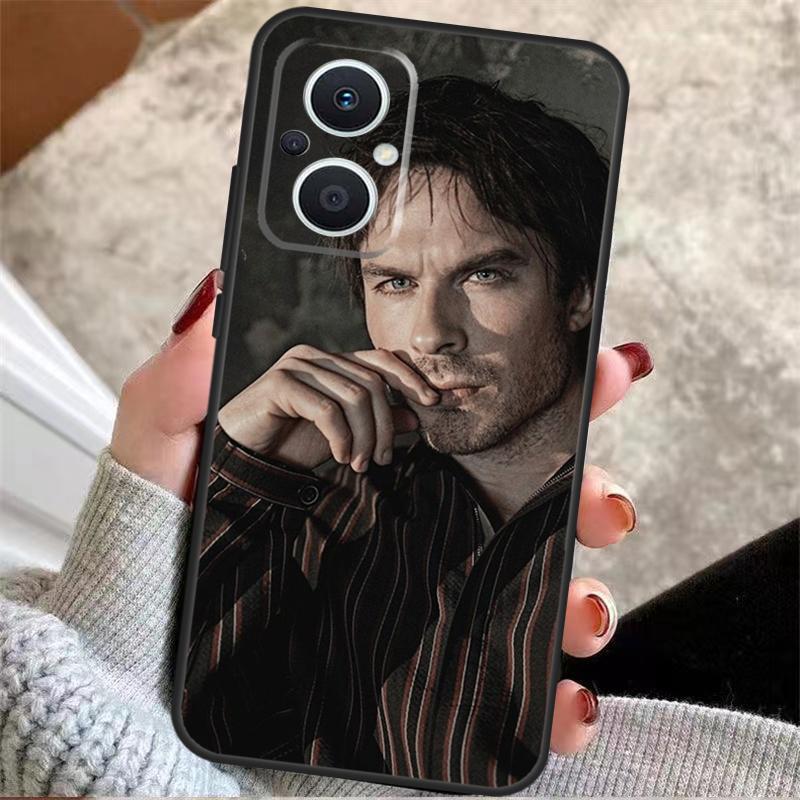 The Vampire Diaries Damon Salvatore For OPPO Reno 14 12 11 10 13 Pro 8T 11F 12F 13F 14F 7 8 Lite OPPO Find X9 X8 X6 X5 Pro Case