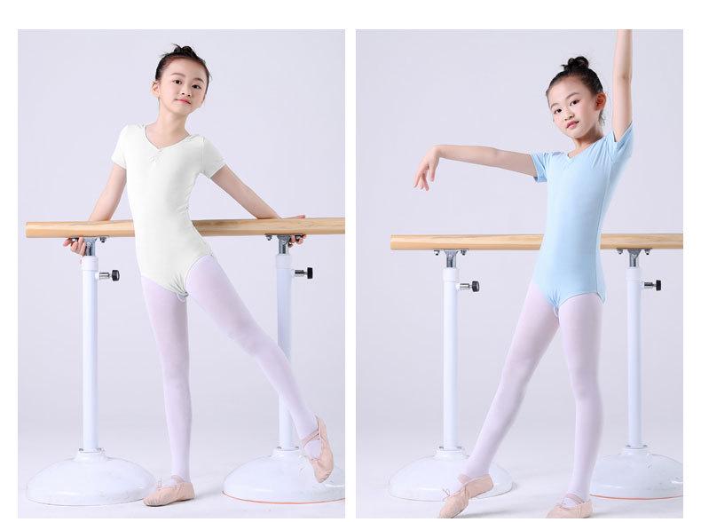 Yiling Ballett Mädchen Kurzarm Tanzkleidung - Sommer Styles für das Kindertraining