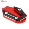 Motorcycle Accessories Picks Items For YAMAHA YZF R3 R25 2015-2018    CNC Kickstand Extension Pad Foot Enlargerment
